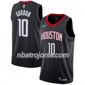 Män Houston Rockets Tröja Eric Gordon 10 Nike 2017-18 Svart Swingman